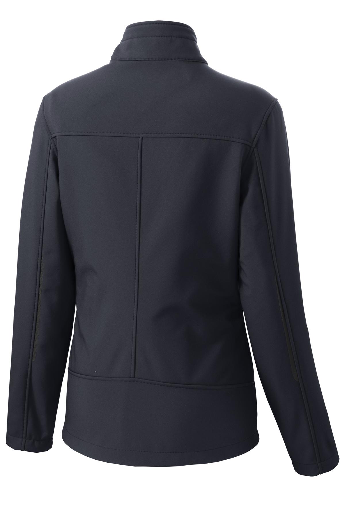 Port Authority Women's Welded Soft Shell Jacket - Battleship Grey