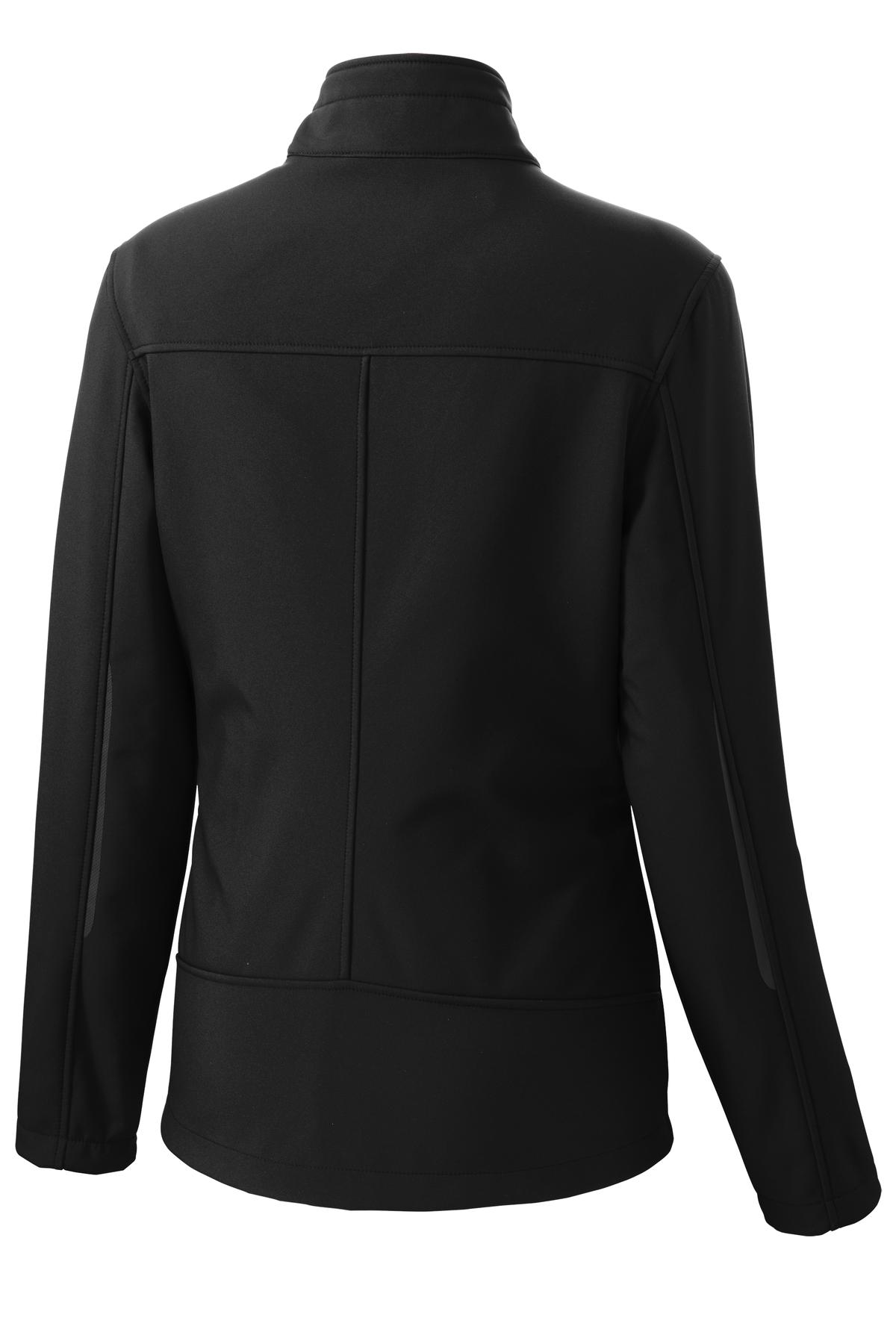 Port Authority Women's Welded Soft Shell Jacket - Black