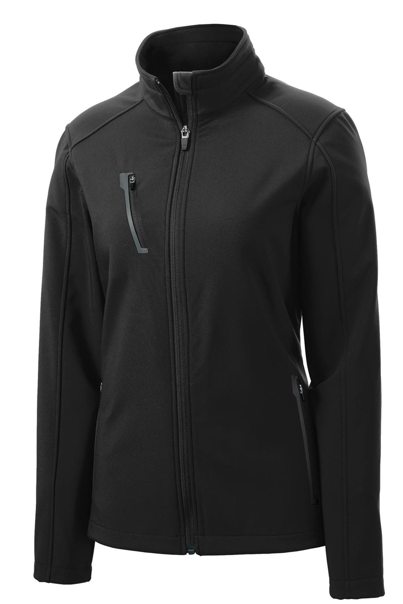 Port Authority Women's Welded Soft Shell Jacket - Black
