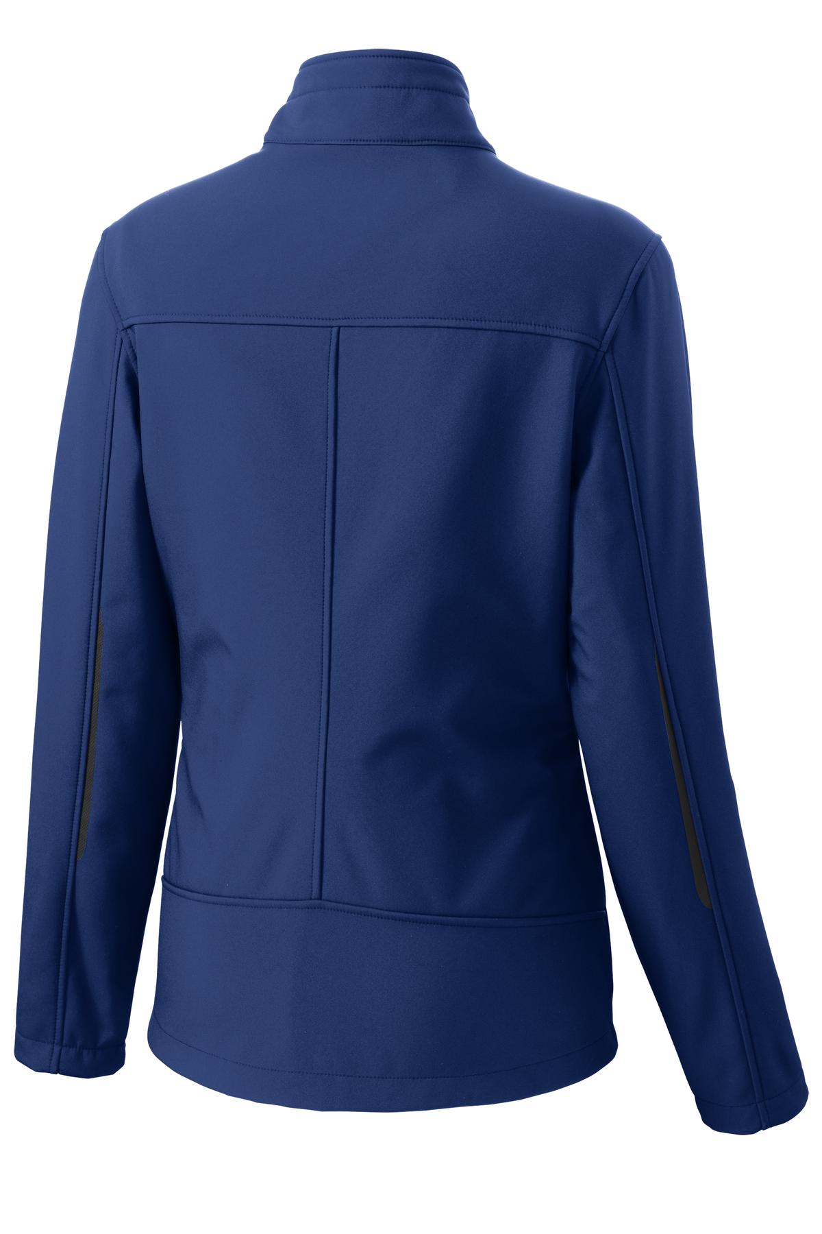 Port Authority Women's Welded Soft Shell Jacket - Estate Blue