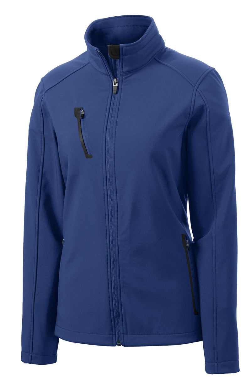 Port Authority Women's Welded Soft Shell Jacket - Estate Blue