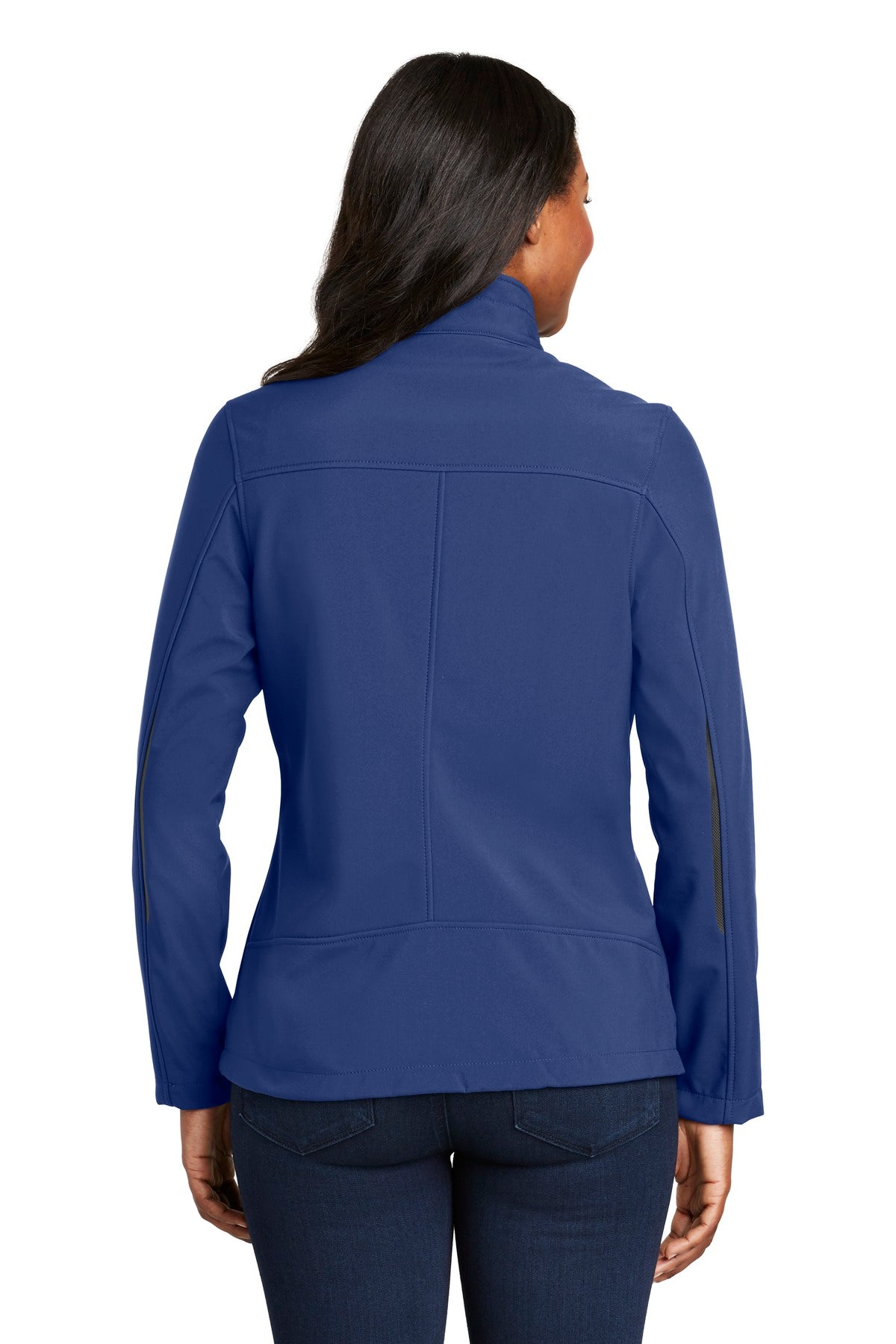 Port Authority Women's Welded Soft Shell Jacket - Estate Blue
