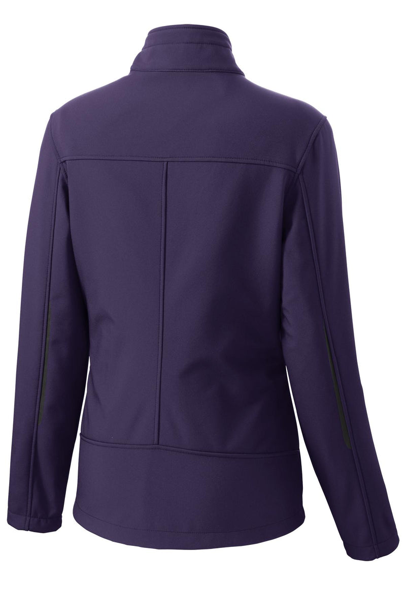 Port Authority Women's Welded Soft Shell Jacket - Posh Purple
