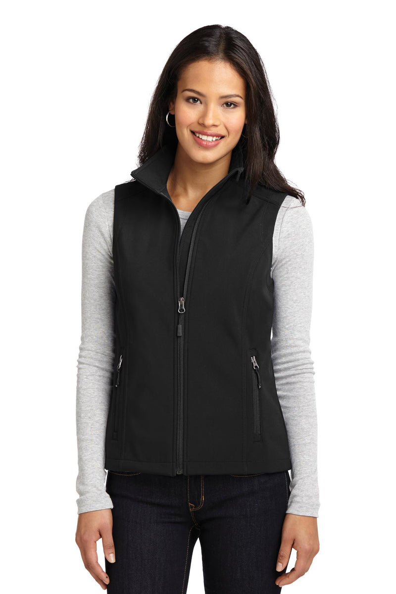 Port Authority Women's Core Soft Shell Vest - Black