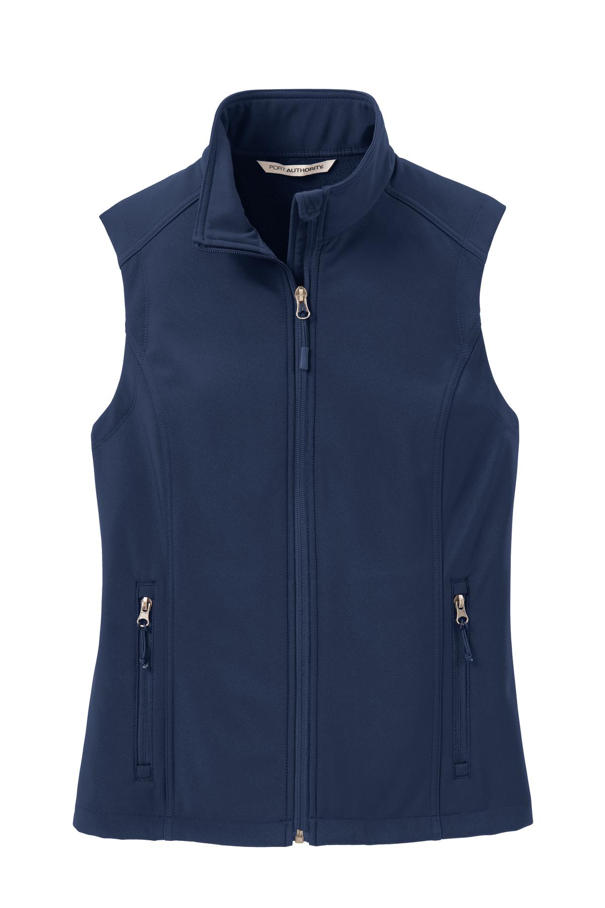 Port Authority Women's Core Soft Shell Vest - Dress Blue Navy