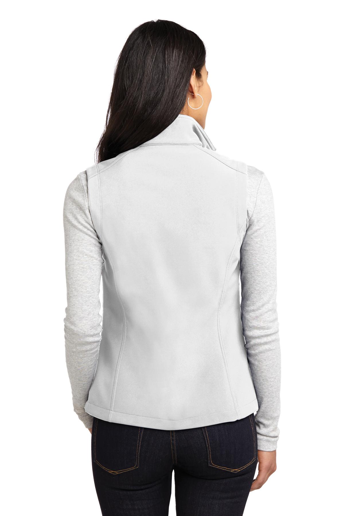 Port Authority Women's Core Soft Shell Vest - Marshmallow