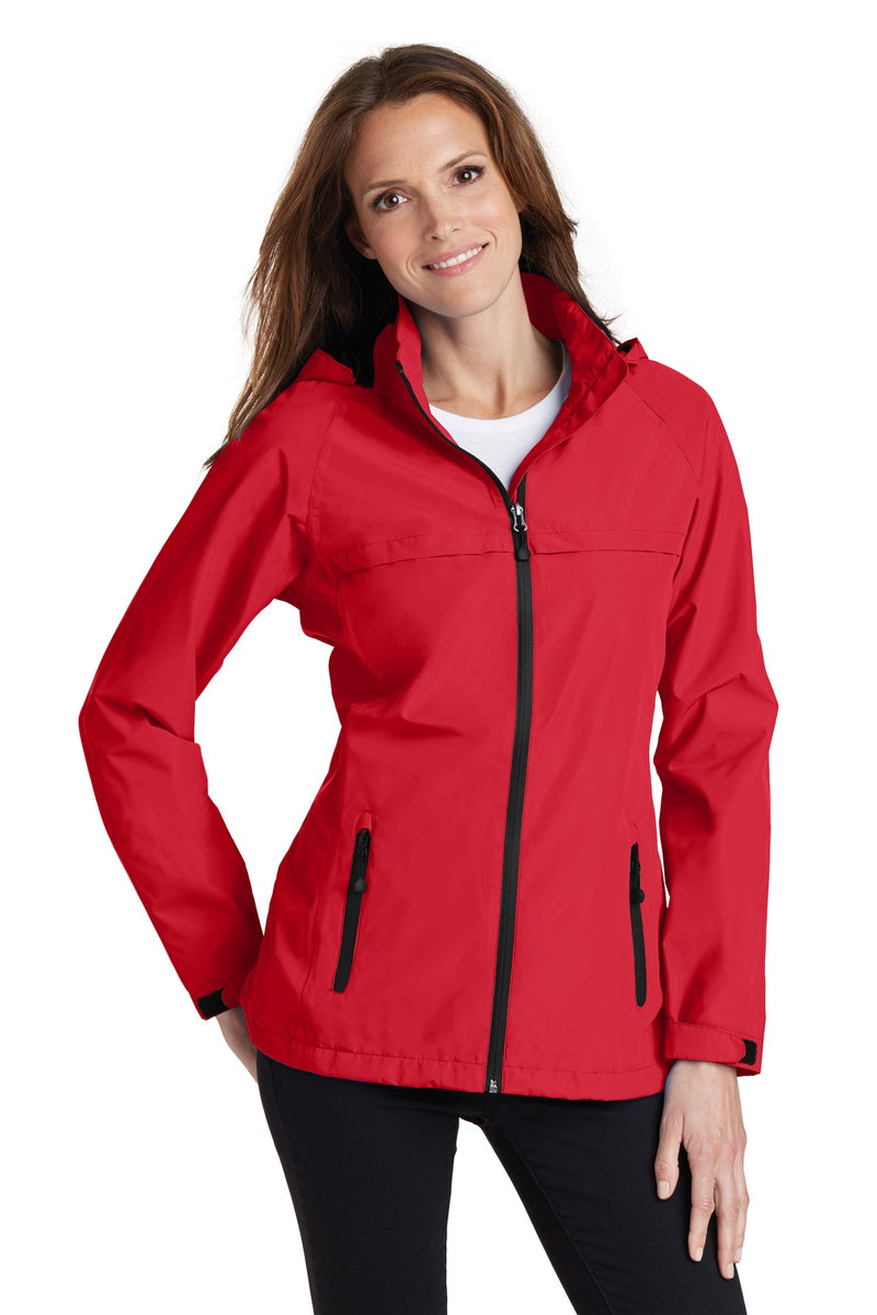 Port Authority Women's Torrent Waterproof Jacket - Engine Red