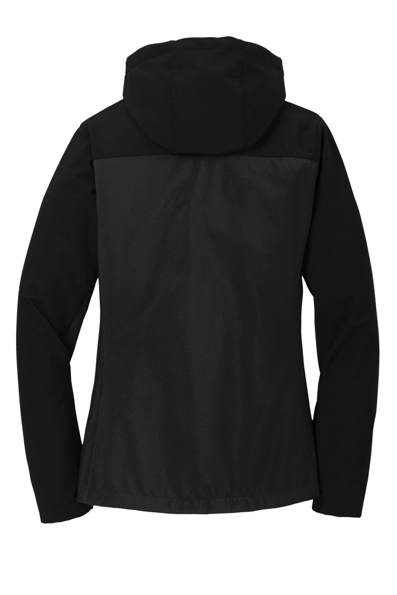 Port Authority Women's Hooded Core Soft Shell Jacket - Black