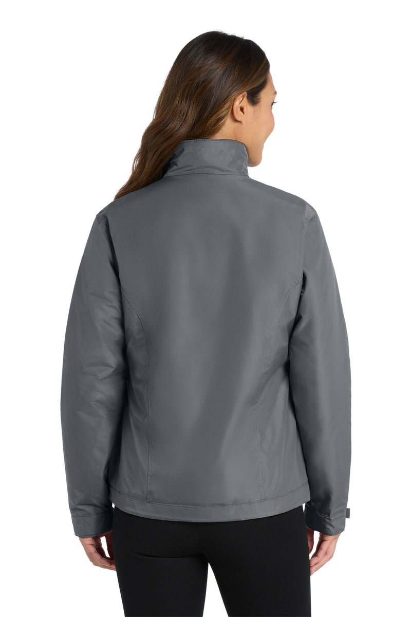 Port Authority Women's Challenger Jacket - Steel Grey/ True Black