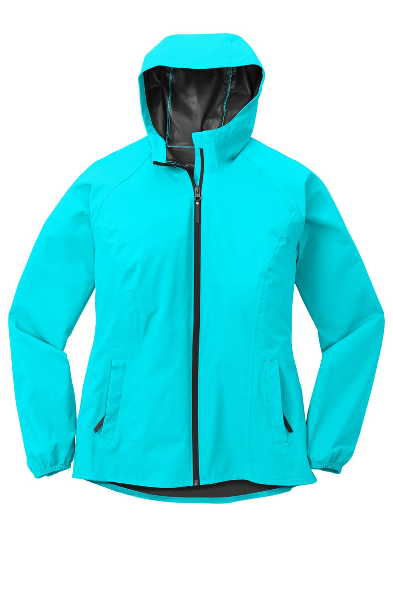 Port Authority  Women's Essential Rain Jacket - Light Cyan Blue