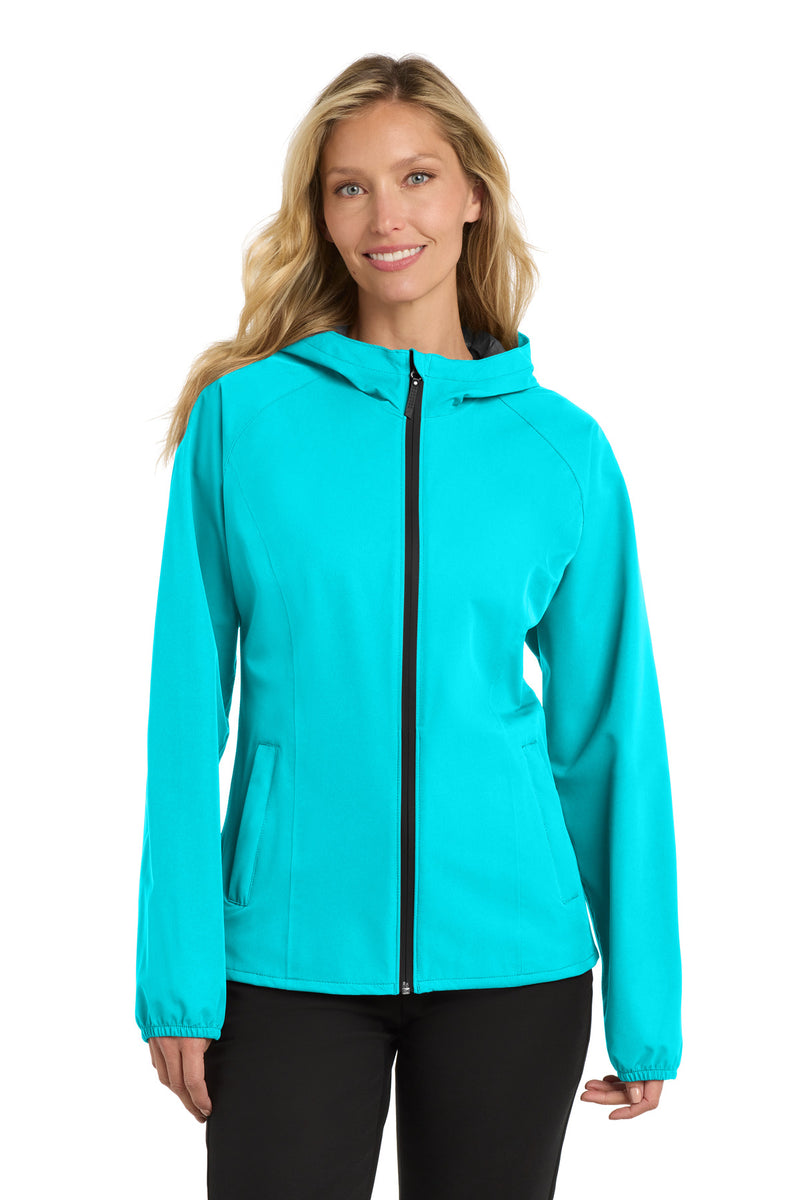 Port Authority  Women's Essential Rain Jacket - Light Cyan Blue