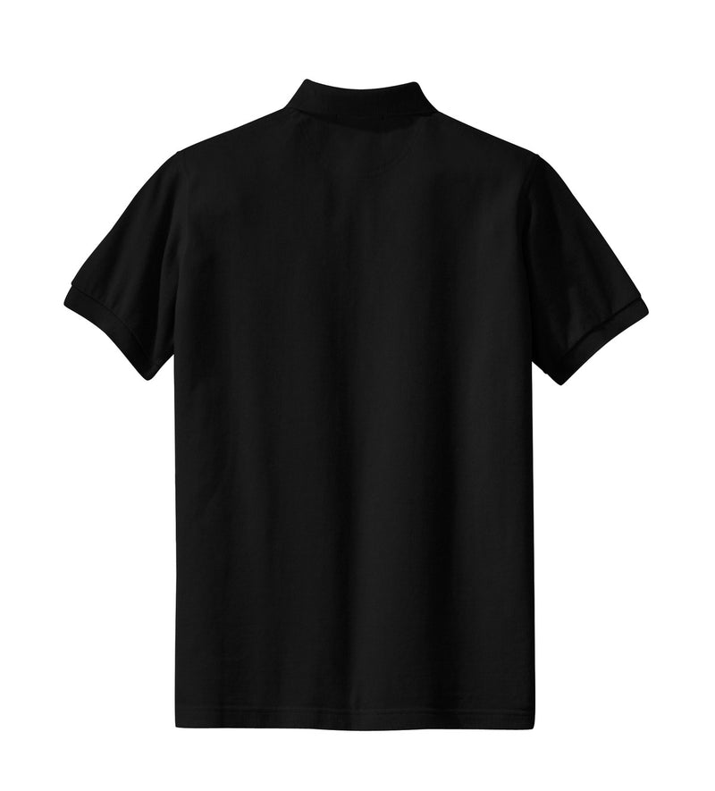 Port Authority Women's Heavyweight Cotton Pique Polo - Black