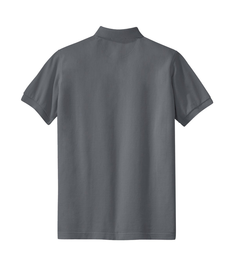 Port Authority Women's Heavyweight Cotton Pique Polo - Steel Grey