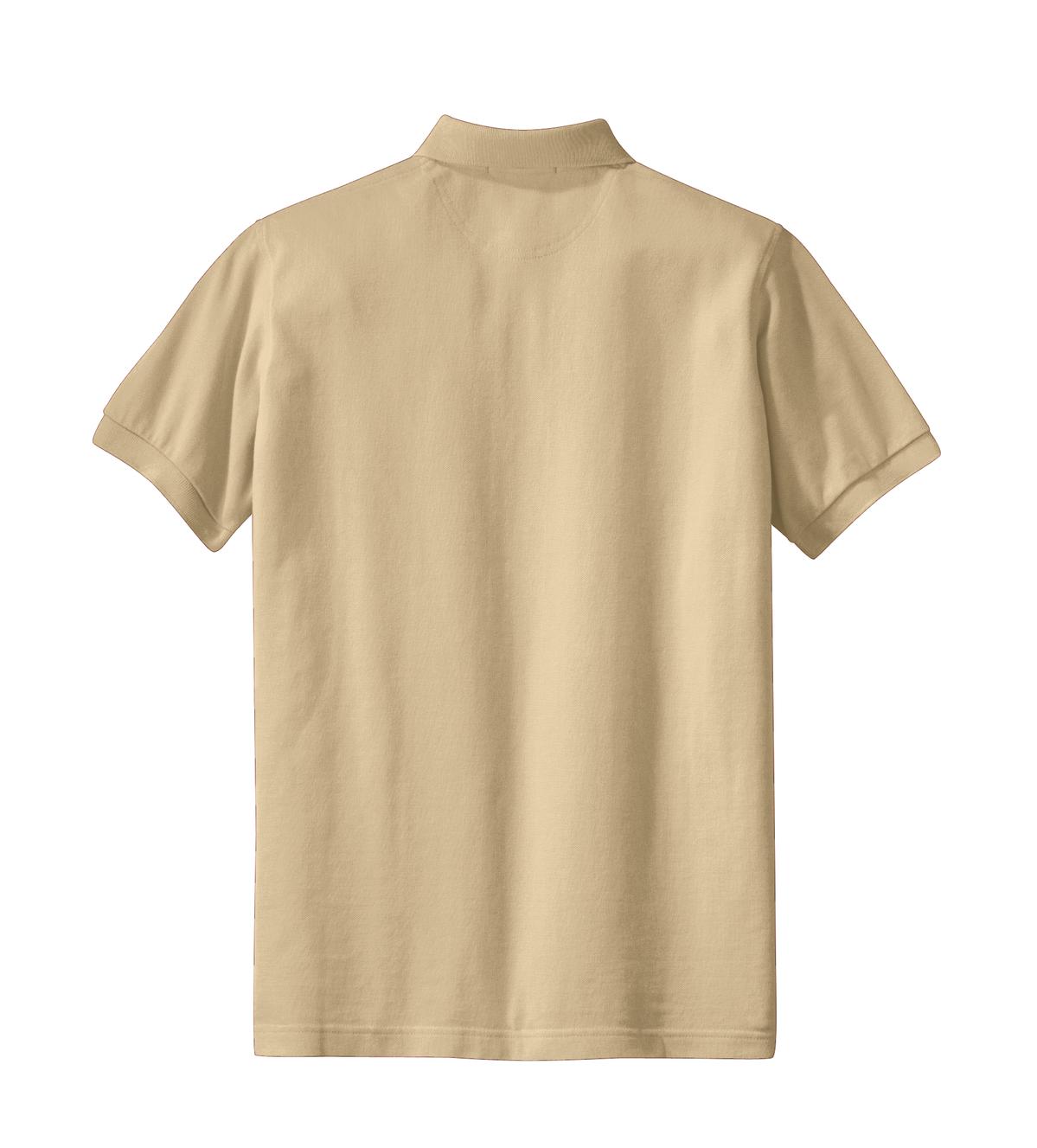 Port Authority Women's Heavyweight Cotton Pique Polo - Stone