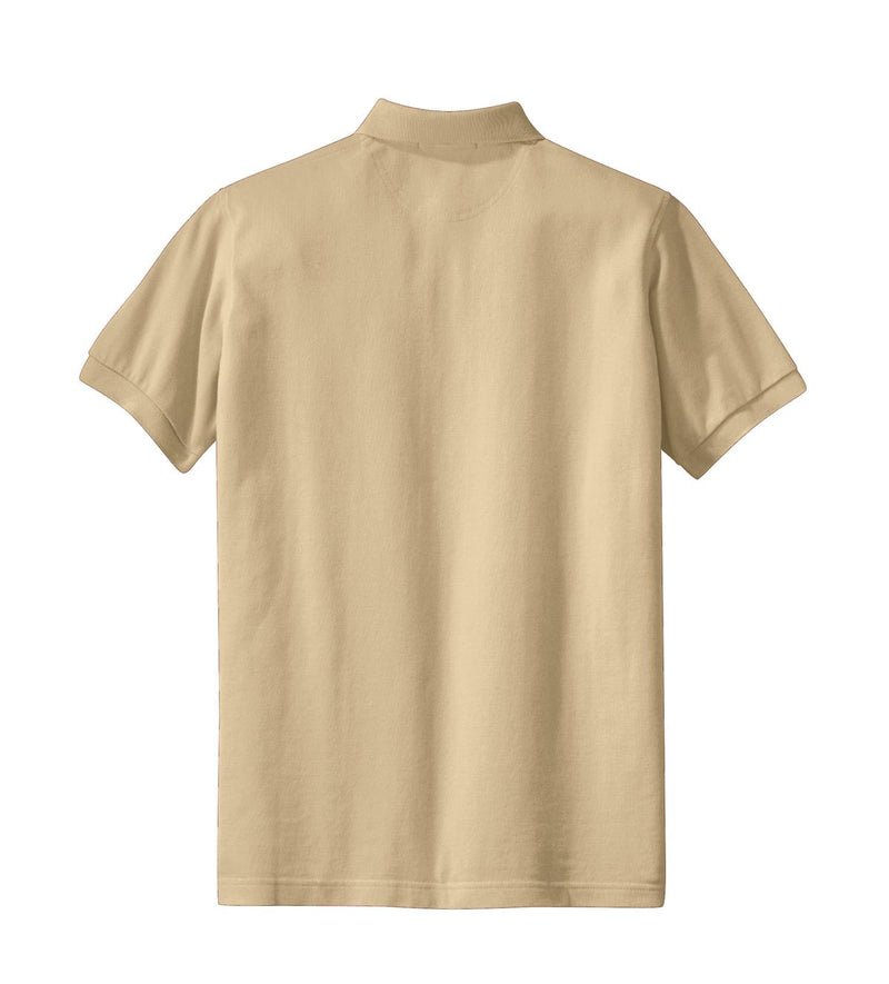 Port Authority Women's Heavyweight Cotton Pique Polo - Stone