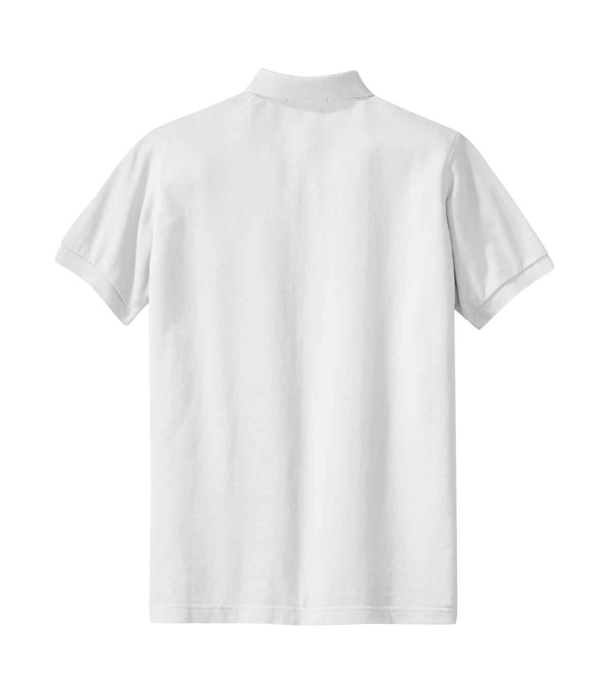 Port Authority Women's Heavyweight Cotton Pique Polo - White