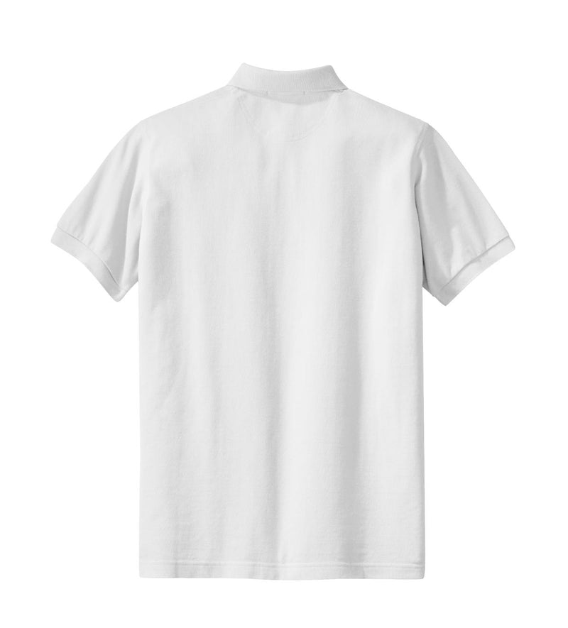 Port Authority Women's Heavyweight Cotton Pique Polo - White