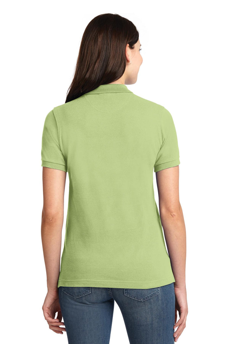 Port Authority Women's Heavyweight Cotton Pique Polo - Pistachio