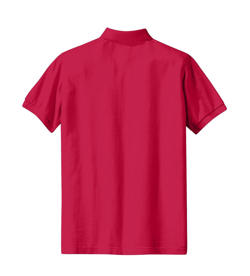 Port Authority Women's Heavyweight Cotton Pique Polo - Red