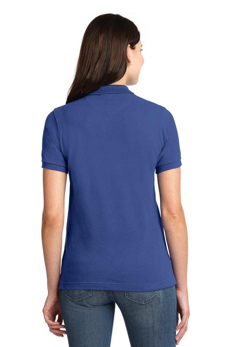 Port Authority Women's Heavyweight Cotton Pique Polo - Royal