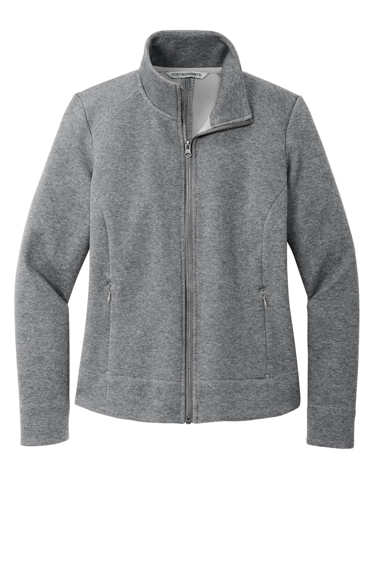 Port Authority Women's Network Fleece Jacket - Grey Heather