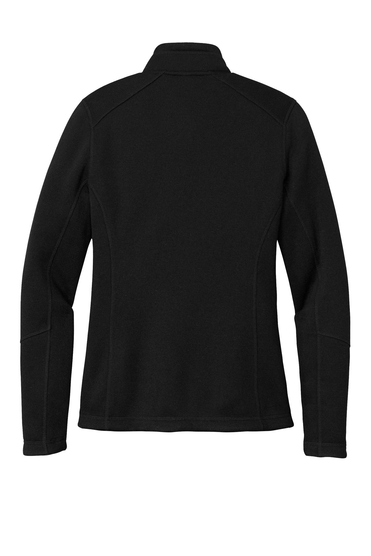 Port Authority Women's Arc Sweater Fleece Jacket - Deep Black