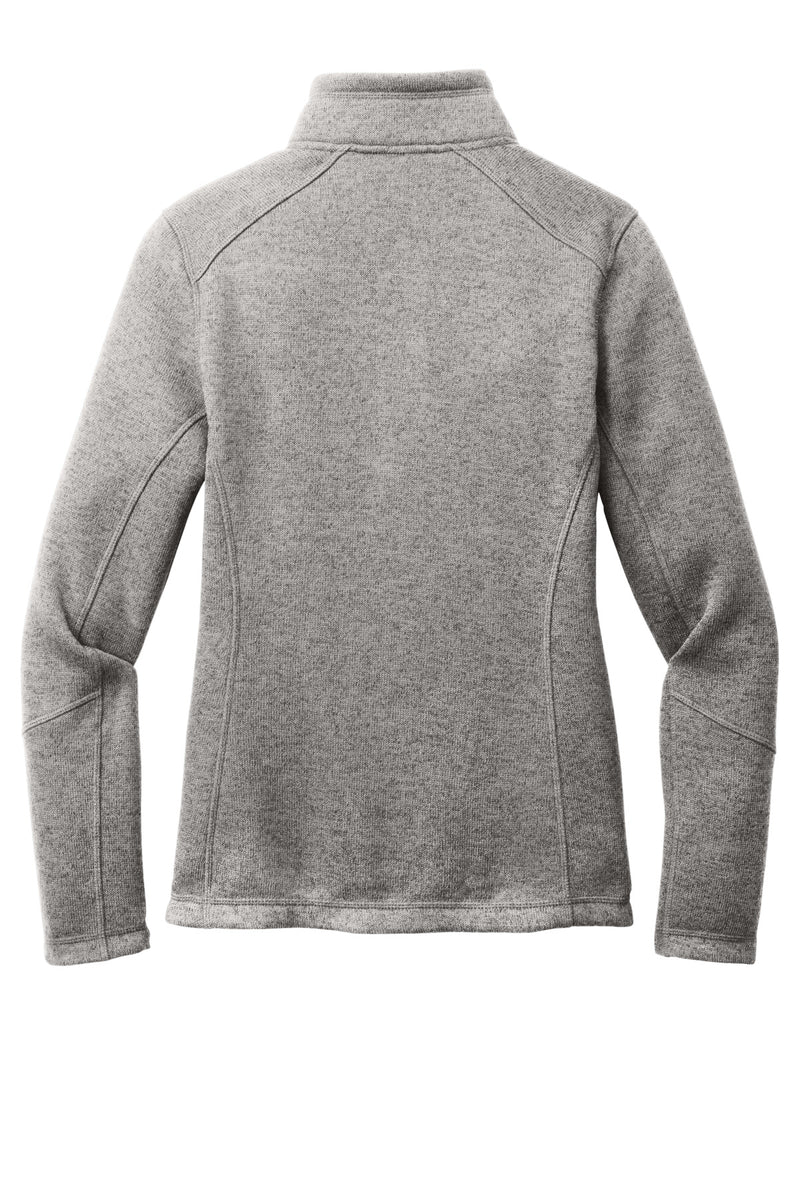 Port Authority Women's Arc Sweater Fleece Jacket - Deep Smoke Heather