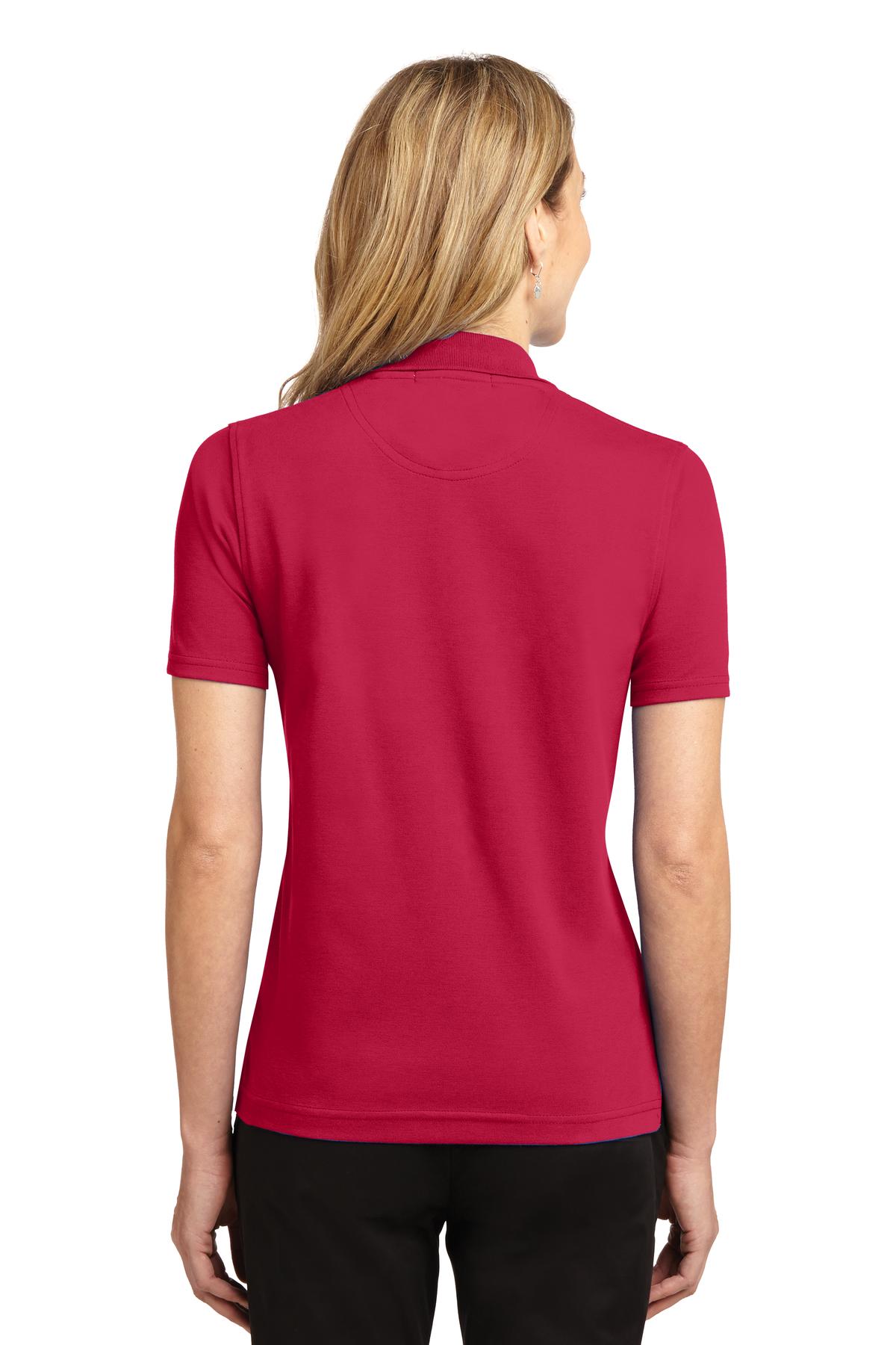 Port Authority Women's Rapid Dry Polo - Red