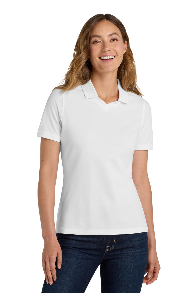 Port Authority Women's Rapid Dry Polo - White