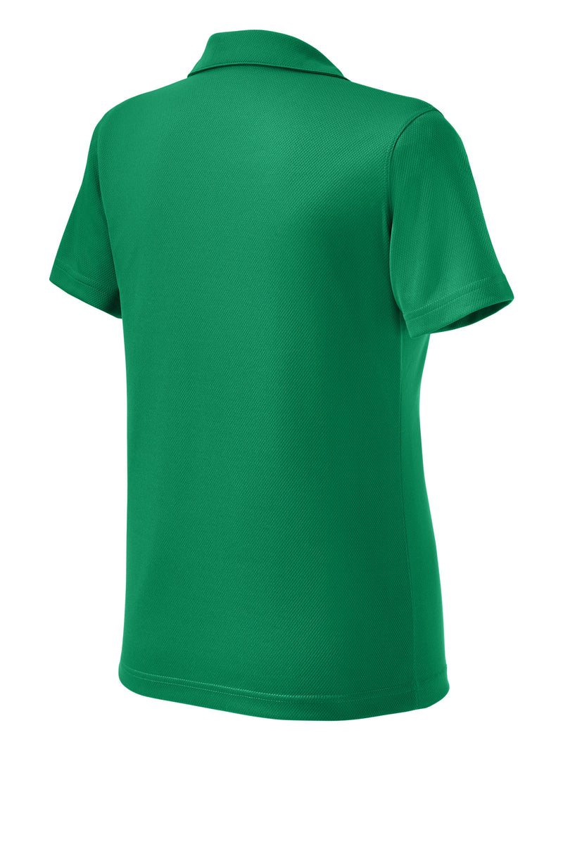 Sport-Tek Women's Dri-Mesh V-Neck Polo - Kelly Green