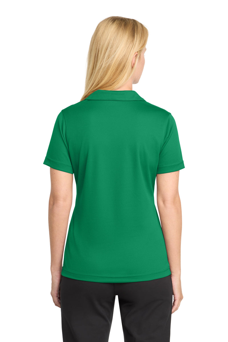 Sport-Tek Women's Dri-Mesh V-Neck Polo - Kelly Green