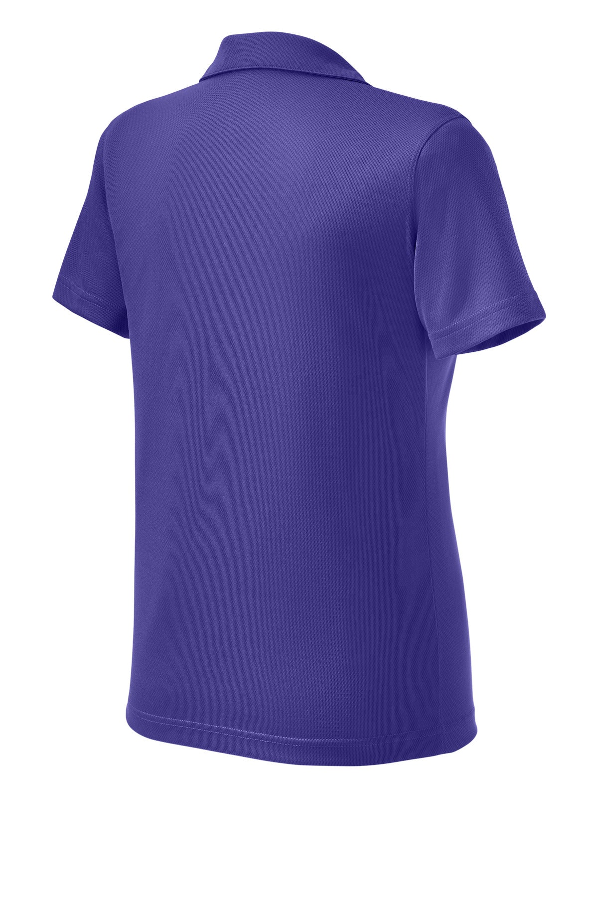 Sport-Tek Women's Dri-Mesh V-Neck Polo - Purple