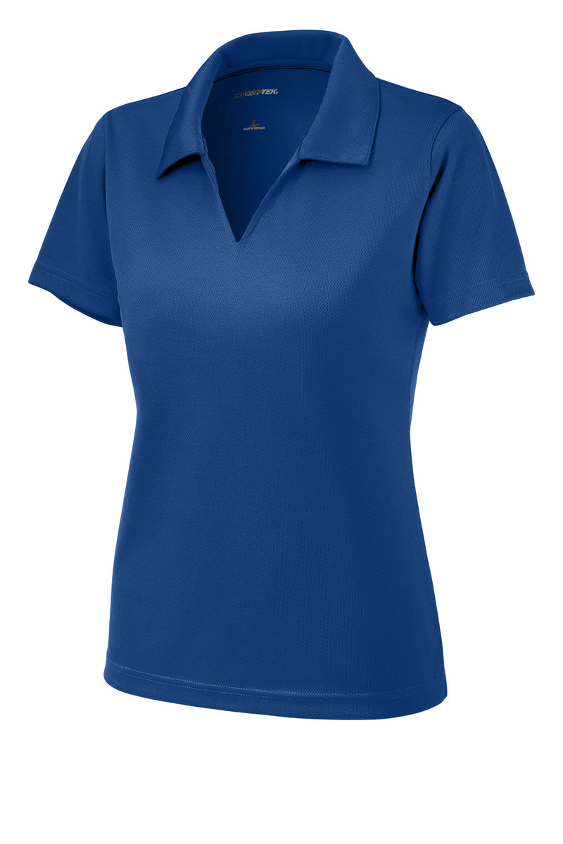 Sport-Tek Women's Dri-Mesh V-Neck Polo - Royal
