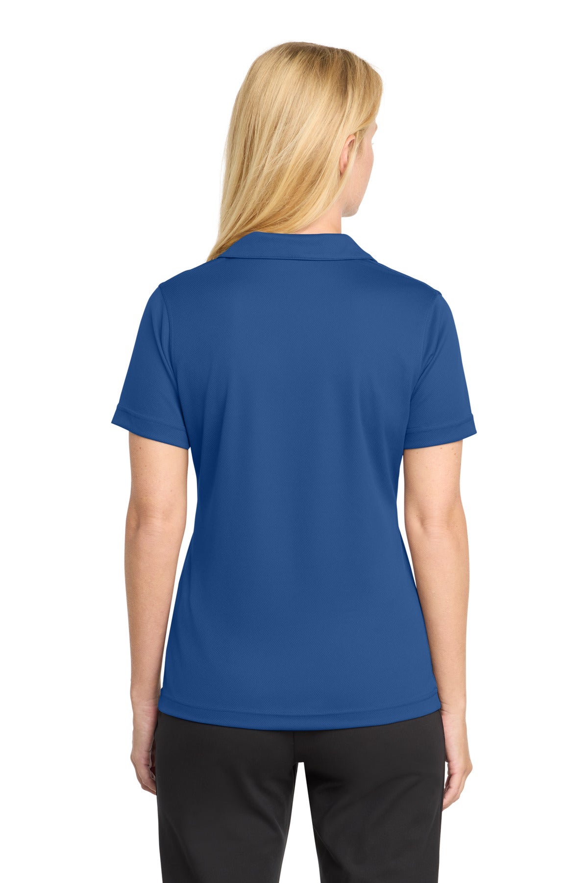 Sport-Tek Women's Dri-Mesh V-Neck Polo - Royal