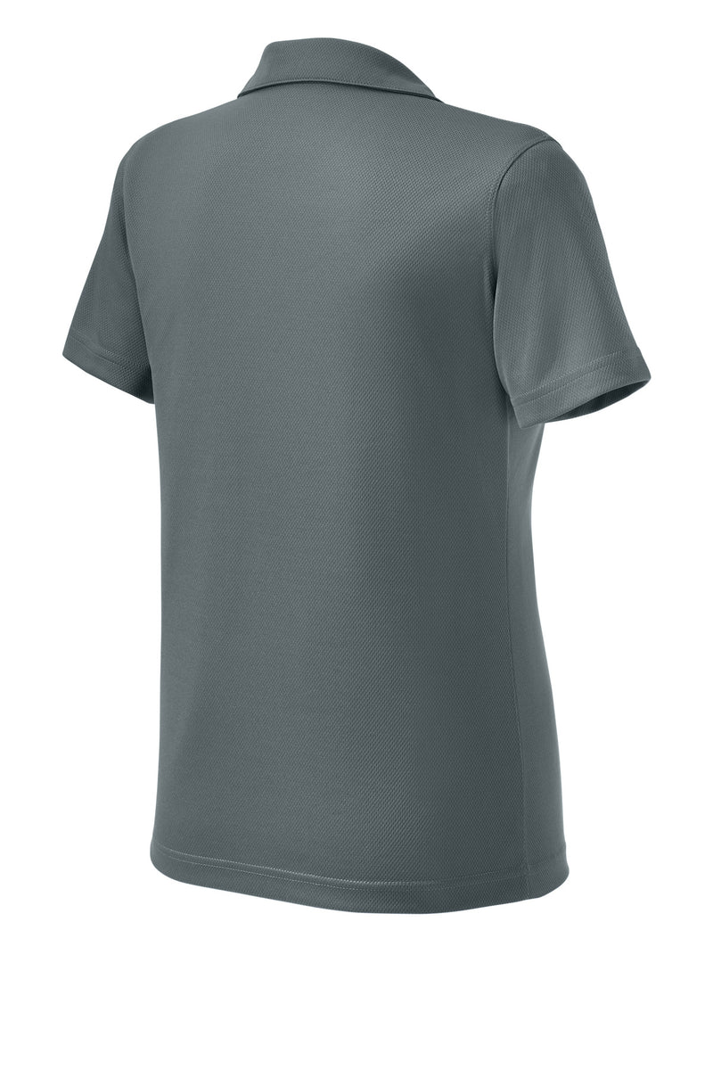 Sport-Tek Women's Dri-Mesh V-Neck Polo - Steel