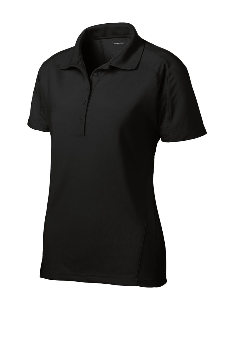 Sport-Tek Women's Dri-Mesh Pro Polo - Black