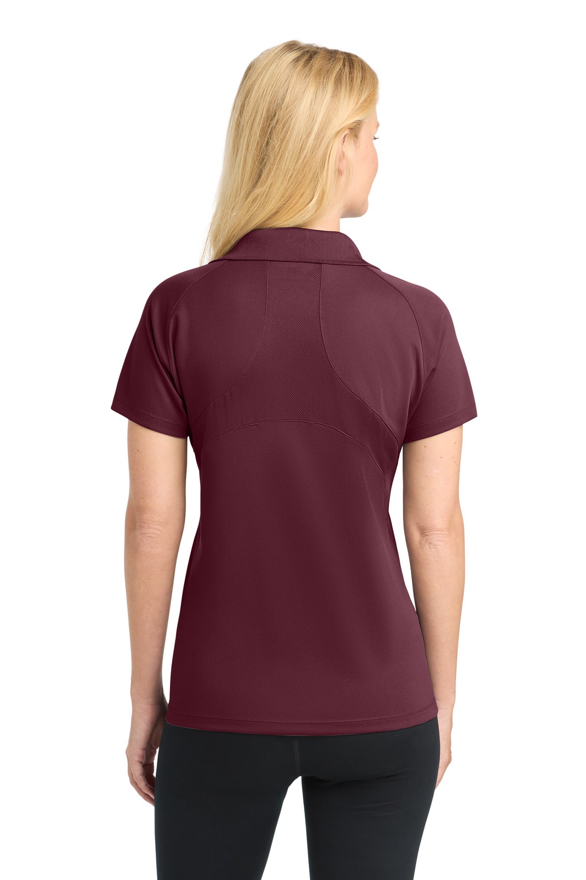 Sport-Tek Women's Dri-Mesh Pro Polo - Maroon