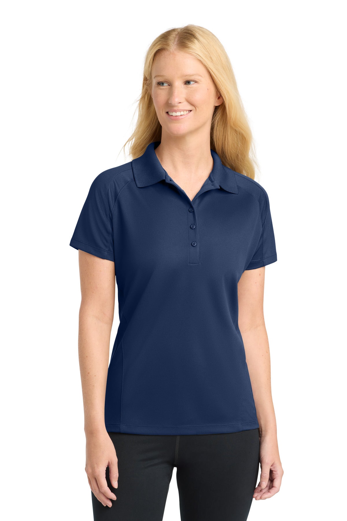 Sport-Tek Women's Dri-Mesh Pro Polo - Navy