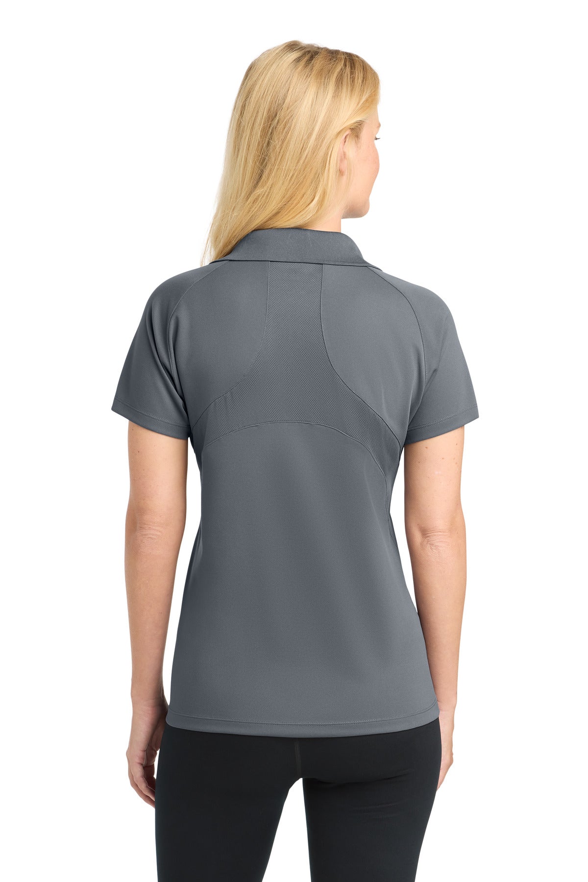 Sport-Tek Women's Dri-Mesh Pro Polo - Steel