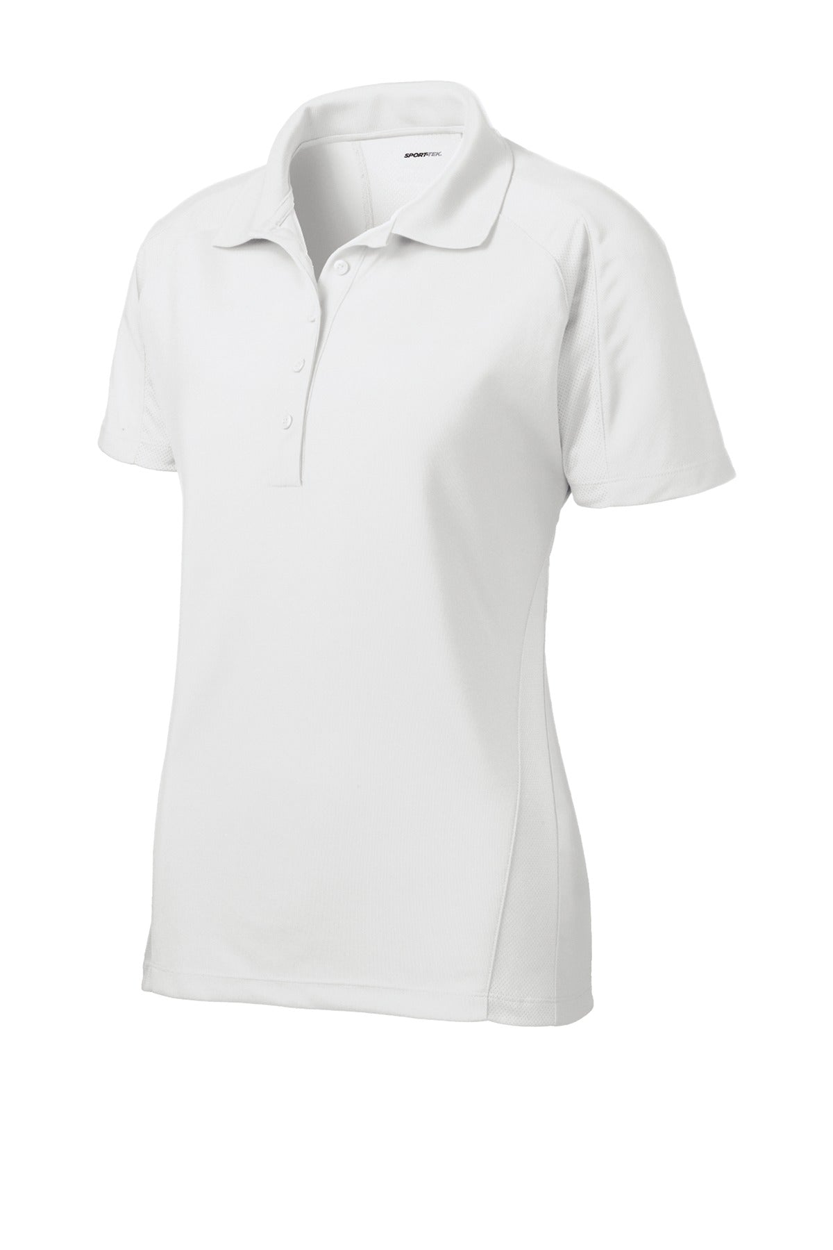 Sport-Tek Women's Dri-Mesh Pro Polo - White