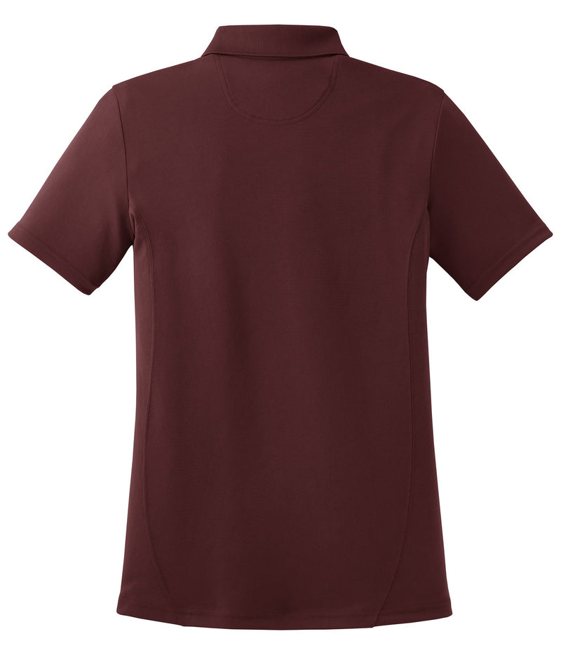 Sport-Tek Women's Dry Zone Raglan Accent Polo - Maroon