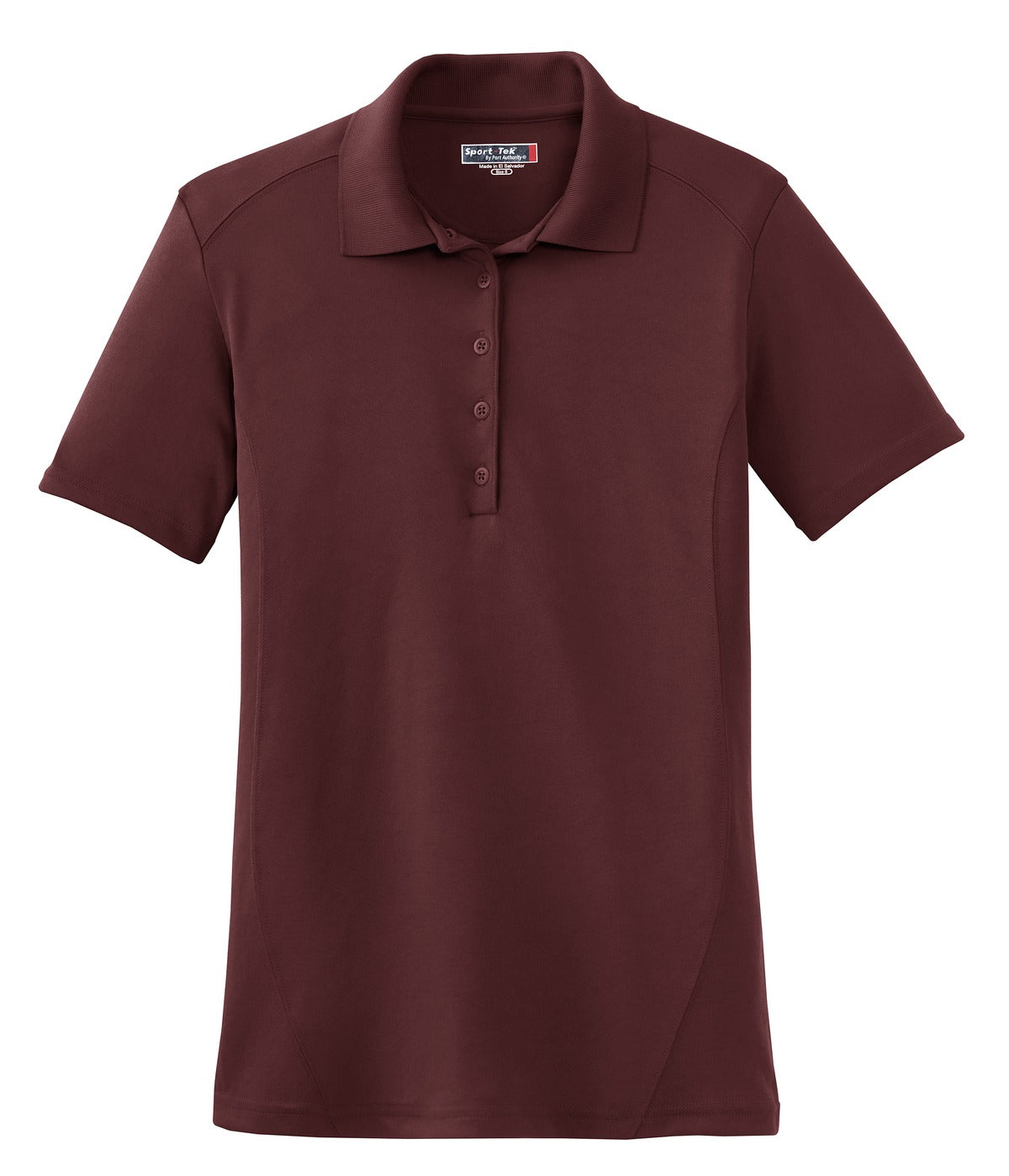 Sport-Tek Women's Dry Zone Raglan Accent Polo - Maroon