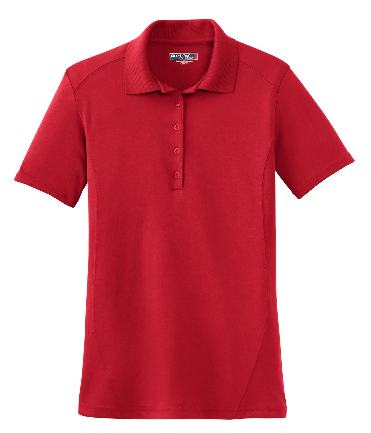 Sport-Tek Women's Dry Zone Raglan Accent Polo - True Red