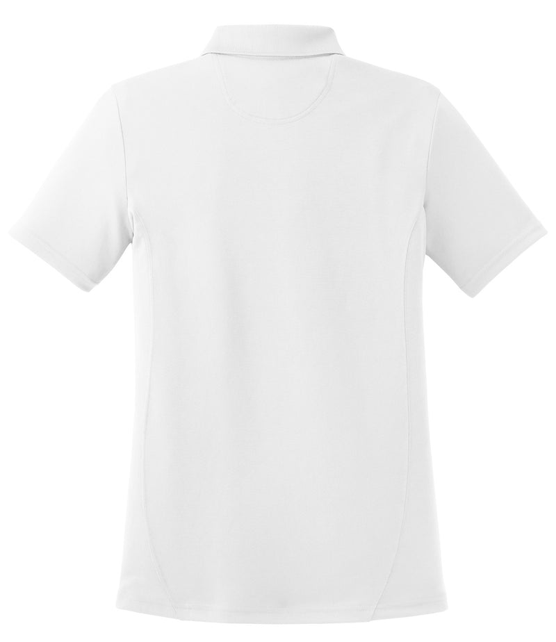 Sport-Tek Women's Dry Zone Raglan Accent Polo - White