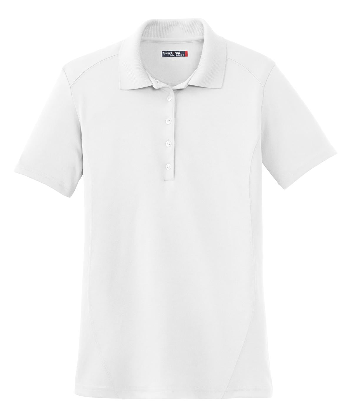 Sport-Tek Women's Dry Zone Raglan Accent Polo - White