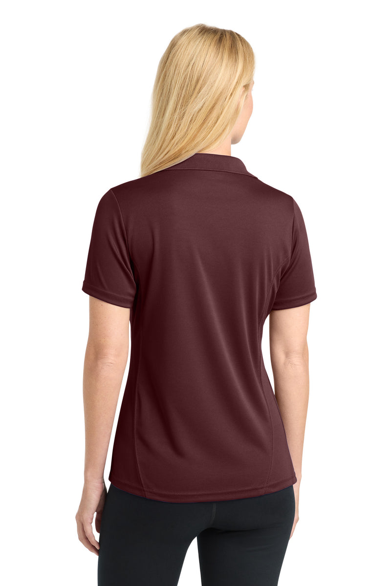 Sport-Tek Women's Dry Zone Raglan Accent Polo - Maroon