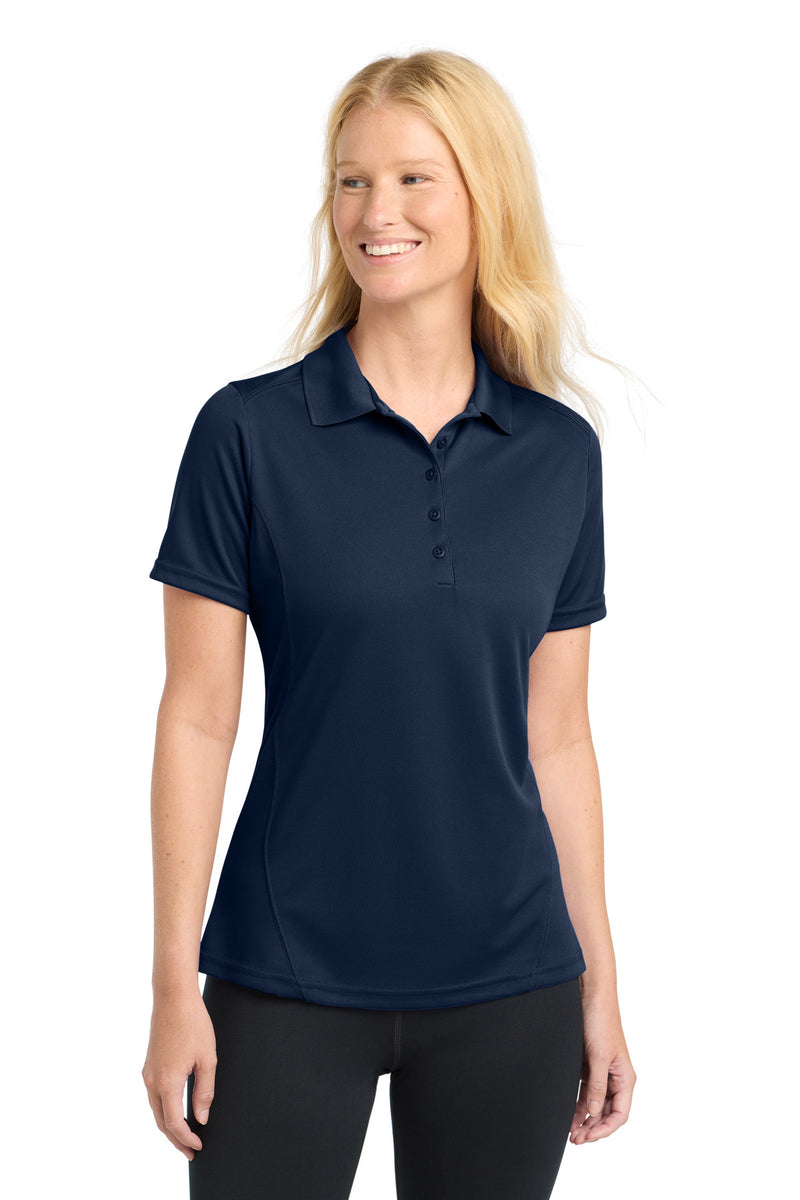 Sport-Tek Women's Dry Zone Raglan Accent Polo - True Navy