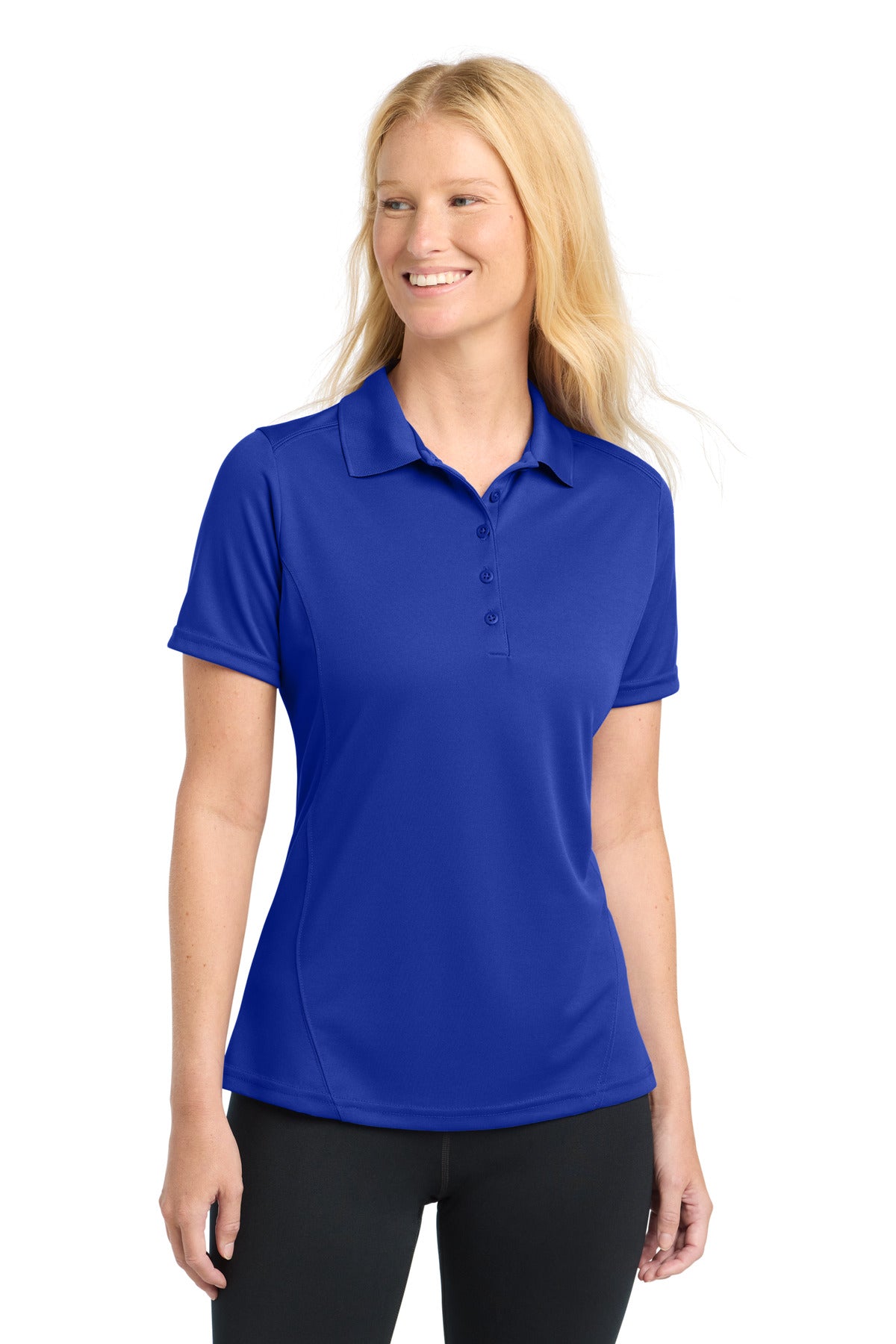 Sport-Tek Women's Dry Zone Raglan Accent Polo - True Royal