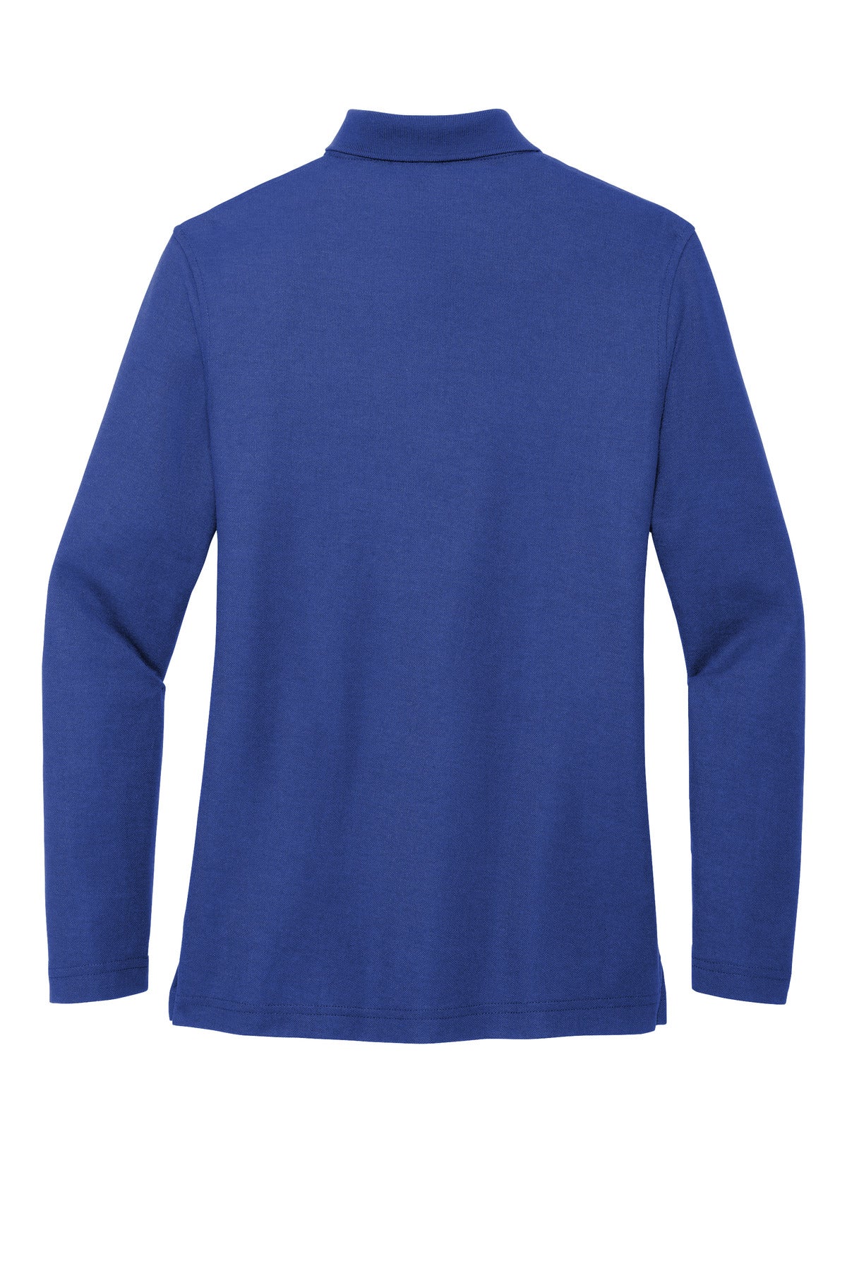 Port Authority Women's Silk Touch Long Sleeve Polo - Royal