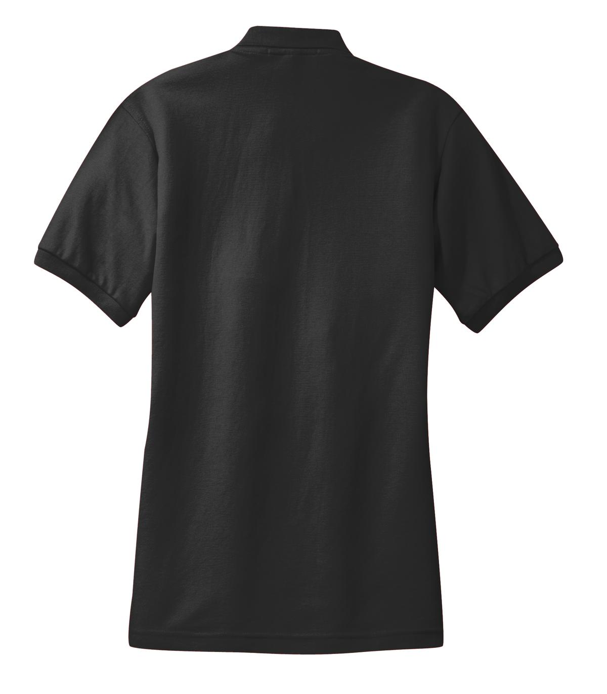 Port Authority Women's Silk Touch Polo - Black